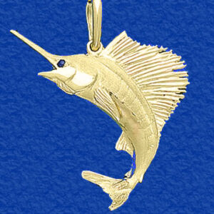 Sailfish “Sails Up” Pendant