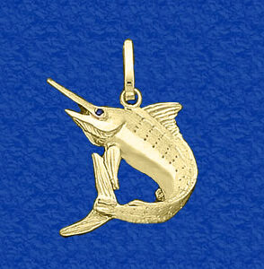 Marlin "On a Dime" Pendant