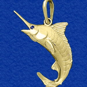 Marlin "Tail Walker" Pendant