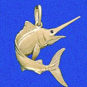 Marlin "Shoot Out" Pendant