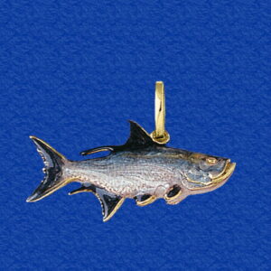 Tarpon Pendant Enameled