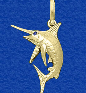 Blue Marlin Pendant