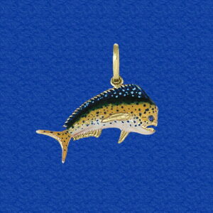 Mahi "Bully" Pendant Enameled