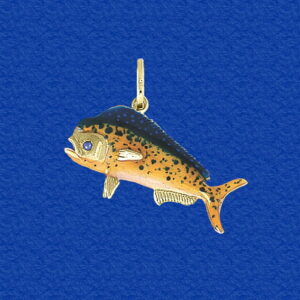 Mahi Mahi "Schoolie" Pendant Enameled