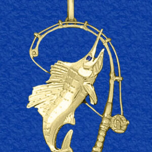Sailfish “Air Show” Catch Pendant