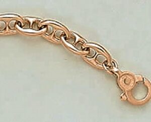 "The Buccaneer" Large Heavy Bar-Link Anchor Bracelet  #14-17