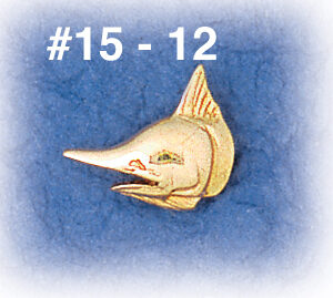 Marlin Head Ear Stud