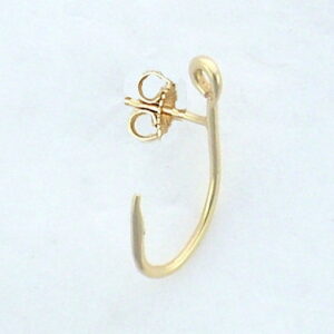 Hook Earring on a Post