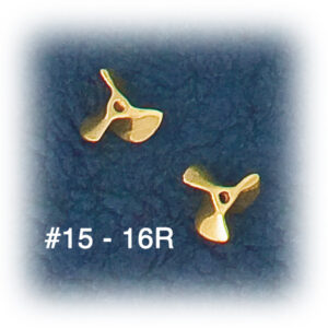 Racing Propeller Ear Stud