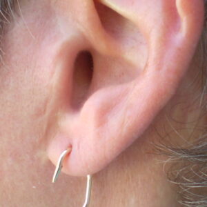 Men's (or Ladies') "Through-The-Ear" Hook