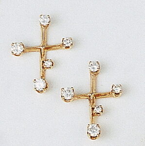 Diamond Southern Cross Earrings