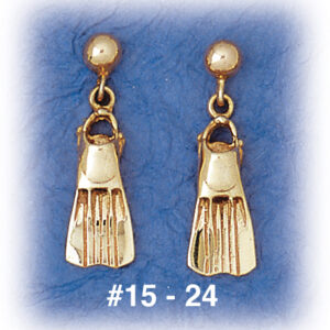 Dive Fin Earrings