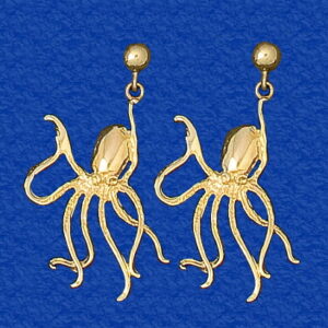 Octopus Earrings