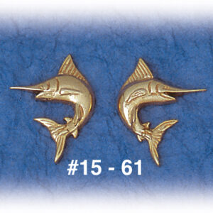 Curvy Marlin Earrings