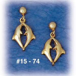 Kissing Porpoise Earrings
