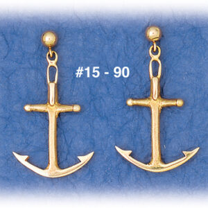 Stock Anchor Earrings