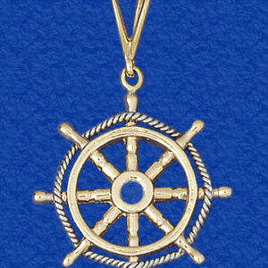 Ship's Wheel Pendant
