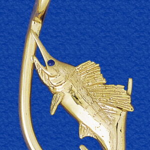 Sailfish "Air Show" Hook Pendant