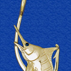 Marlin “Heads Up!” Hook Pendant (0-49)