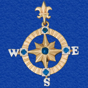 Compass Rose Pendant