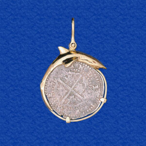 Atocha Treasure Coin 2 Reales Grade #1  Pendant