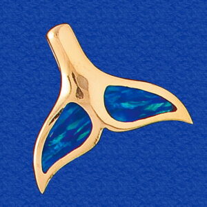 Large Opal Whale Tail