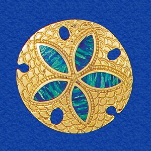 Large Opal Sand Dollar