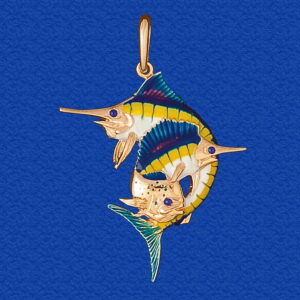 Offshore Slam Pendant (Marlin, Sailfish, Mahi)