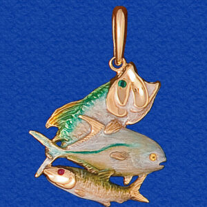 Slam Pendant Enameled (Florida Keys)