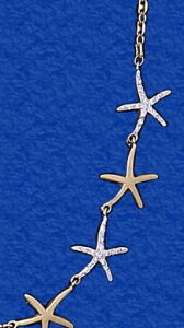 "Nine Star" Diamond Necklace
