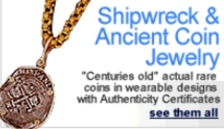 Shipwreck & Ancient Coin Jewelry