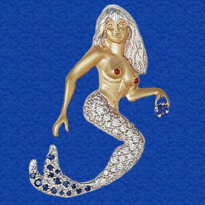 Diamond and Sapphire Mermaid