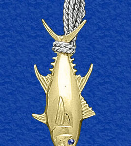 Tuna Tail Hung Pendant