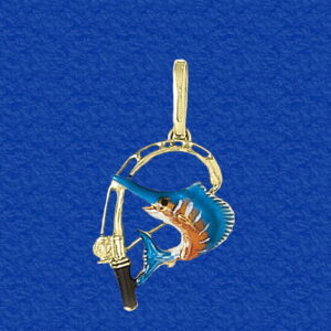 Sailfish “Full Sail” Catch Enameled (0-72)