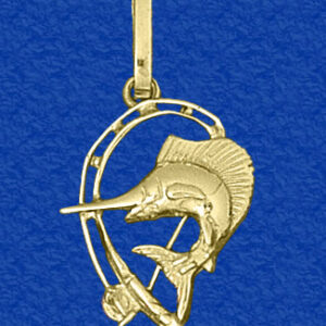 Sailfish "Full Sail" Catch Pendant (0-72)