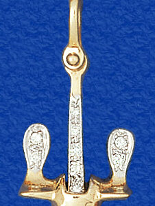 Diamond Navy Anchor