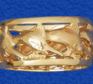 Banded Marlin Chain Ring