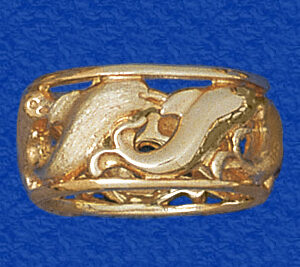 Banded Porpoise Chain Ring