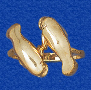 Twin Manatee Ring