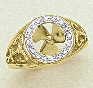 Diamond Propeller Ring