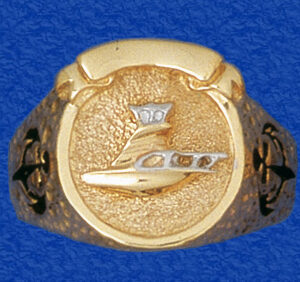Banner Ring with Sport Fisher