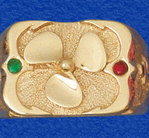 Captain's Ring with center Propeller