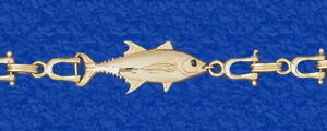 “Fish On” Tuna Shackle Bracelet (14-110)