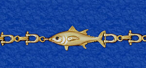 "Fish On" Tuna Shackle Bracelet (14-113)