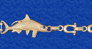 "Fish On" Tarpon Shackle Bracelet (14-117)