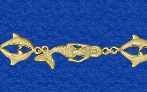Mermaids and Kissing Porpoises Bracelet