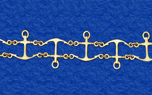 "Anchors Aweigh" Bracelet (14-22)