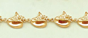 Pink Lipped Conch Bracelet