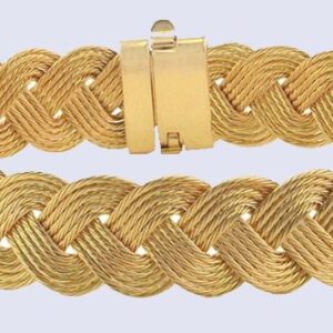 FIVE STRAND CABLE / TURKS HEAD BRACELET - 9MM