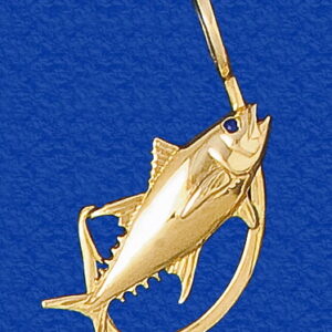 Bluefin Tuna “FISH ON!” Hook Pendant